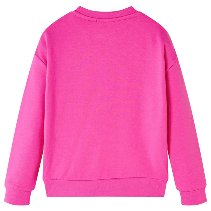 Kindertrui 140 donkerroze Roze 140