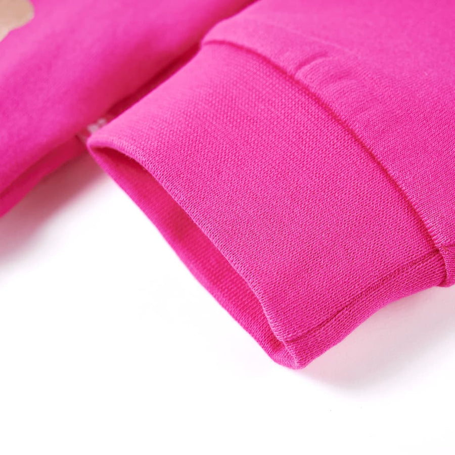 Kindertrui 140 donkerroze Roze 140