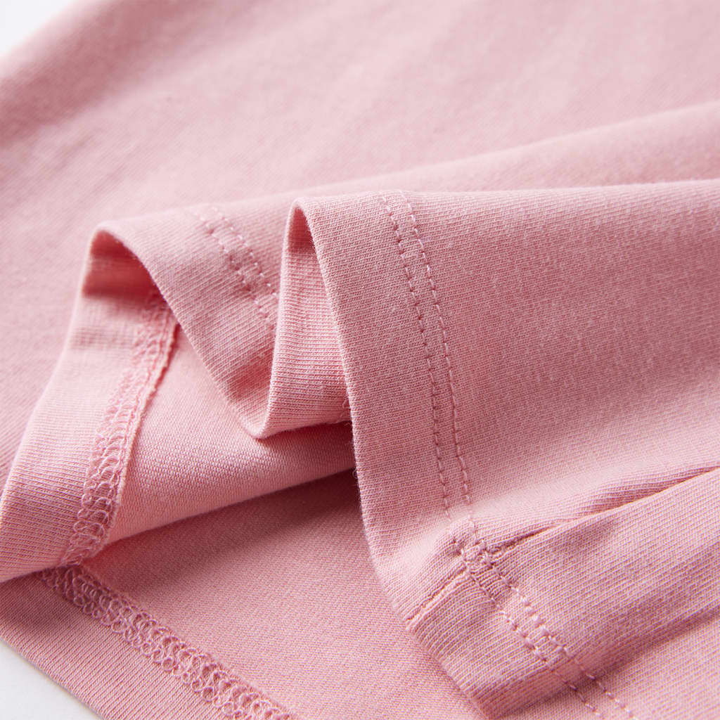 Kindershirt met lange mouwen 116 lichtroze lichtroze 116