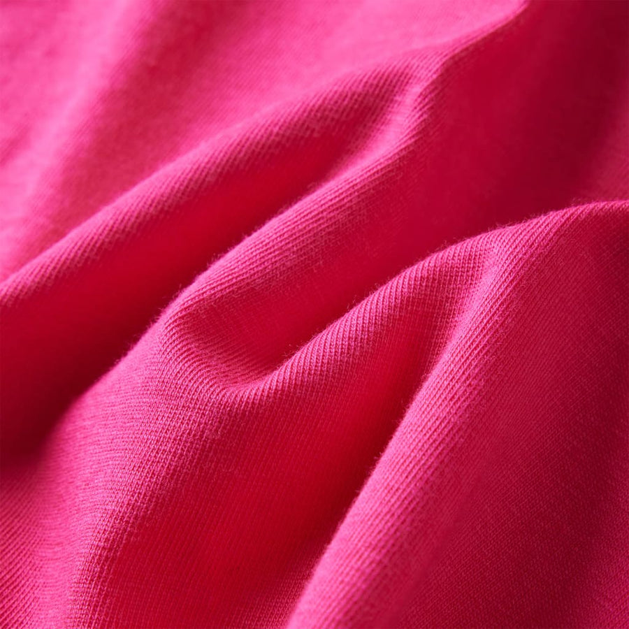 Kindershirt met lange mouwen 104 felroze Roze