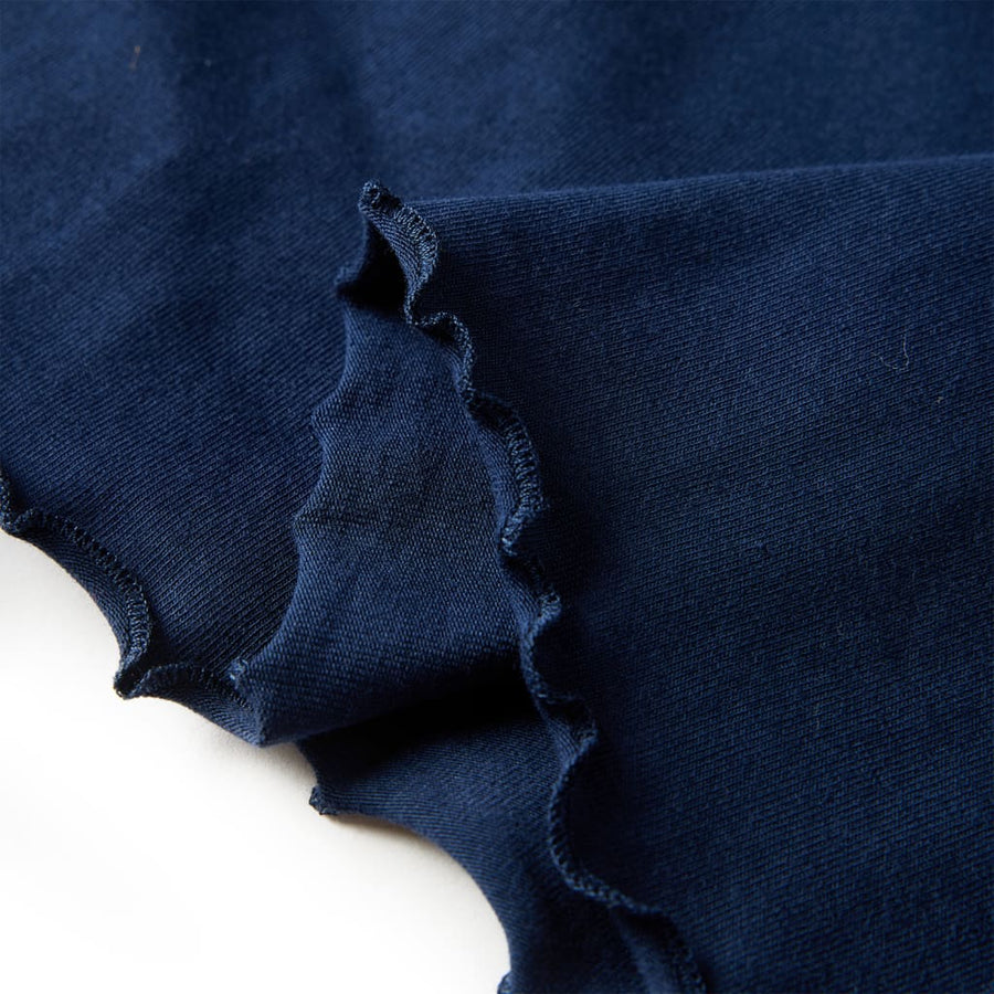 Kindershirt lange mouwen 116 marineblauw Marineblauw