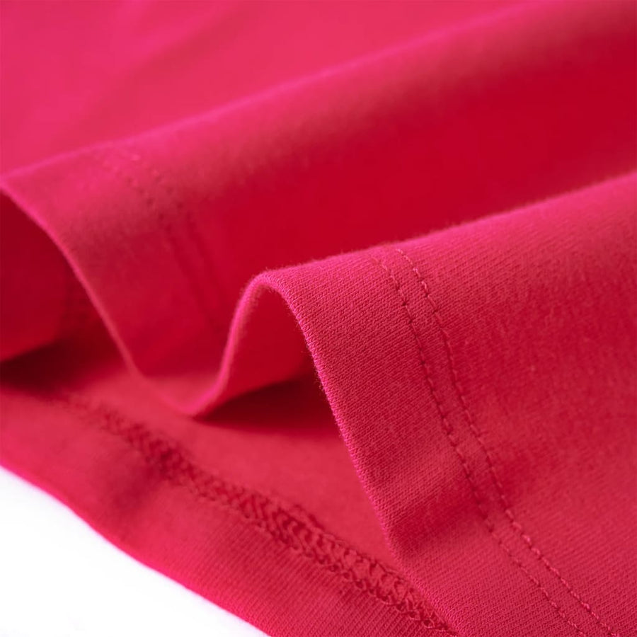 Kindershirt met lange mouwen 116 felroze Roze