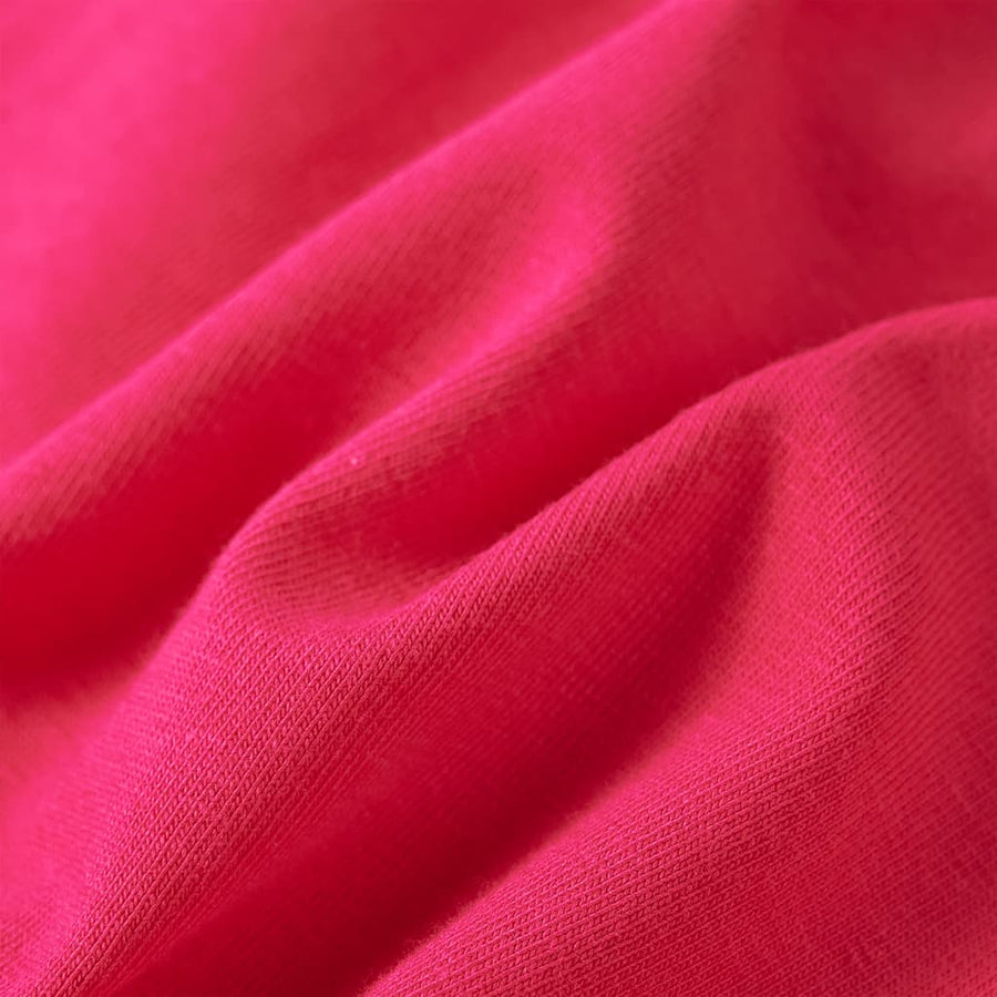 Kindershirt met lange mouwen 116 felroze Roze