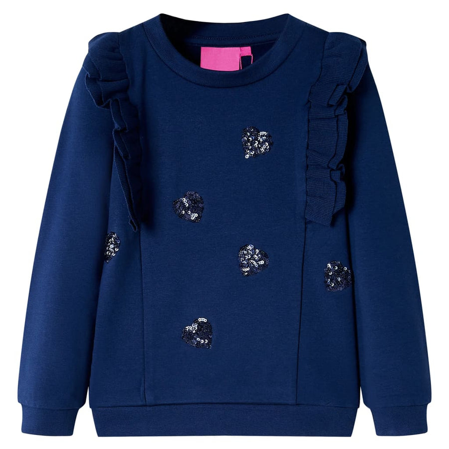 Kindertrui 104 marineblauw Marineblauw 104