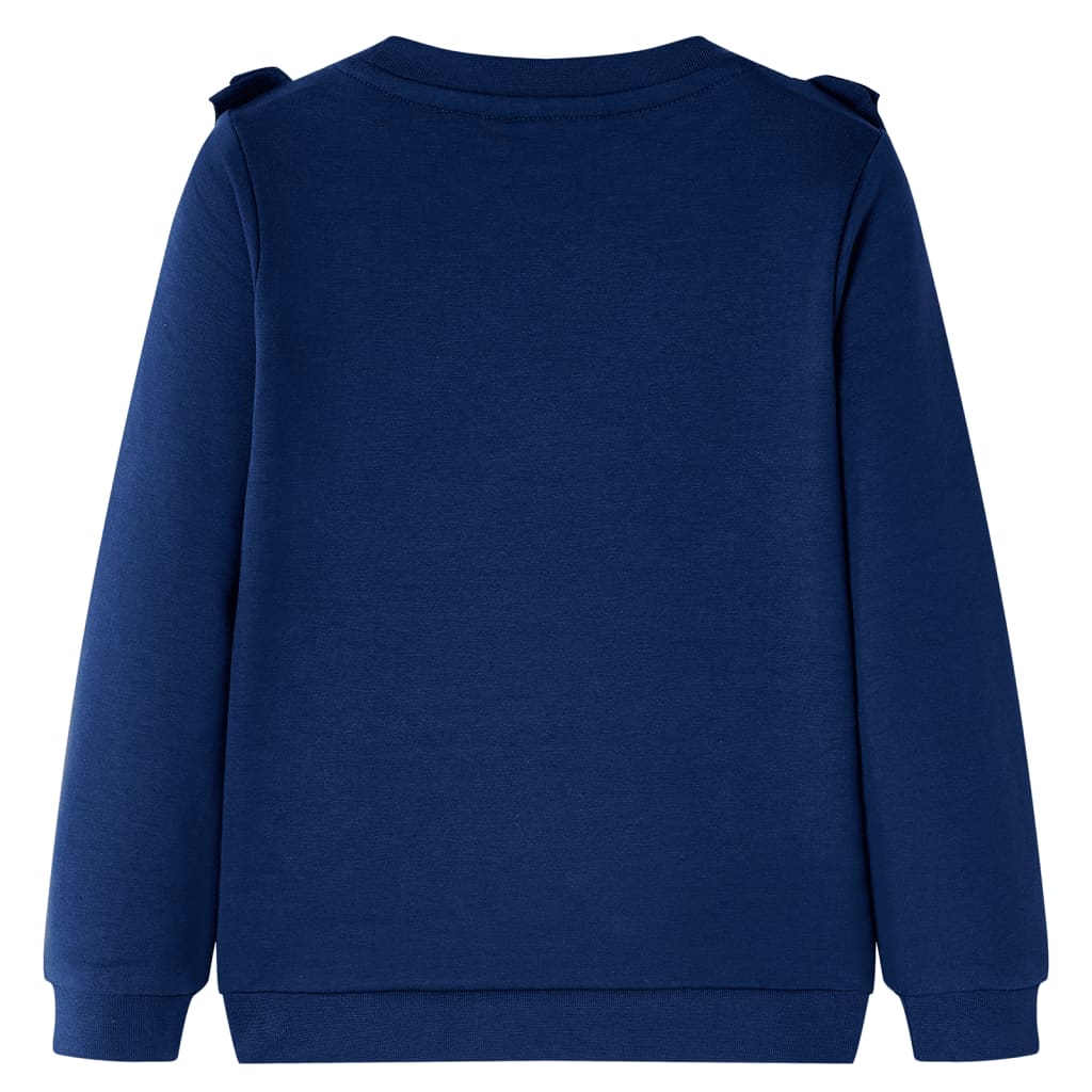 Kindertrui 128 marineblauw Marineblauw 128