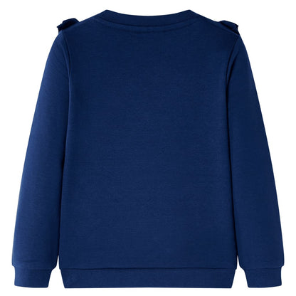 Kindertrui 128 marineblauw Marineblauw 128