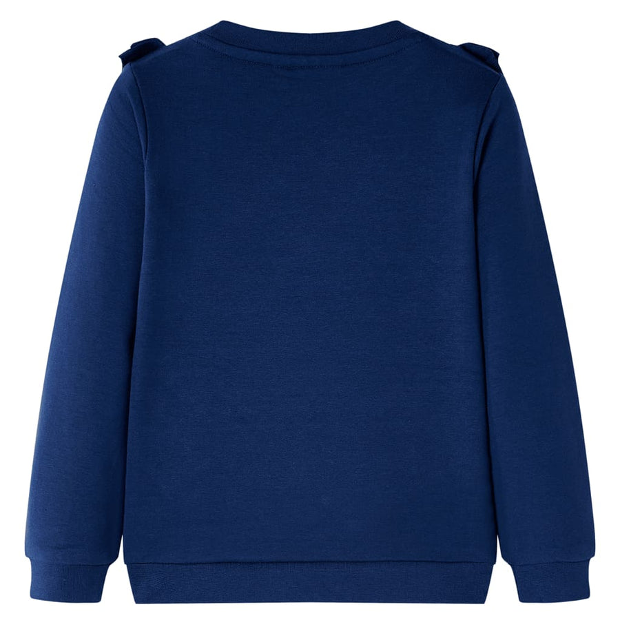 Kindertrui 128 marineblauw Marineblauw 128