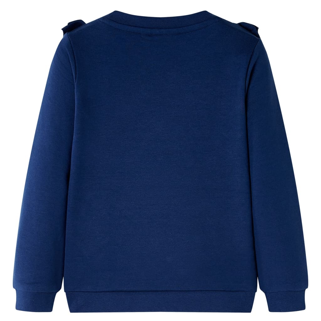 Kindertrui 140 marineblauw Marineblauw 140