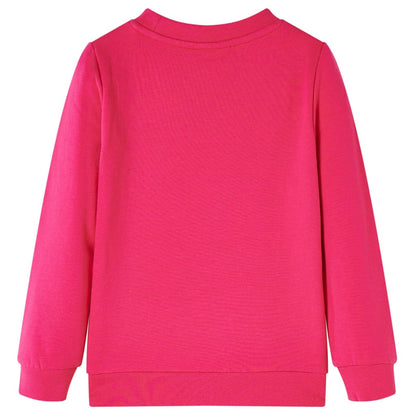 Kindertrui 92 felroze Roze 92