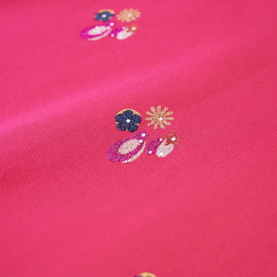 Kindertrui 116 felroze Roze