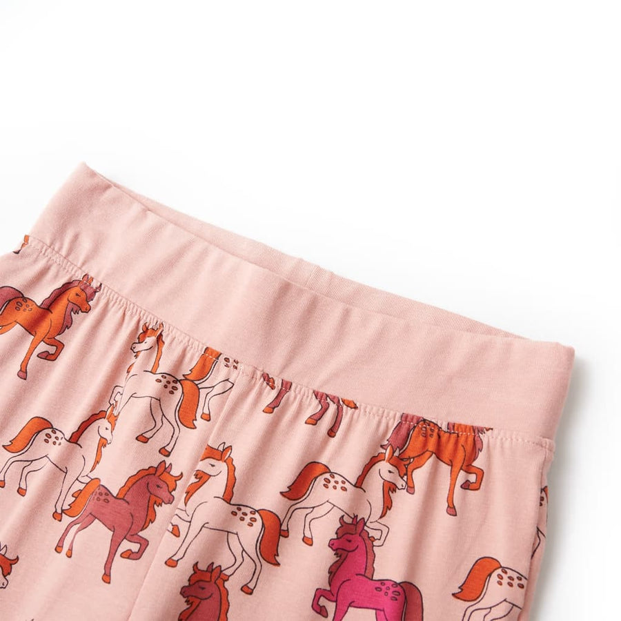 Kinderpyjama met lange mouwen 104 lichtroze 104