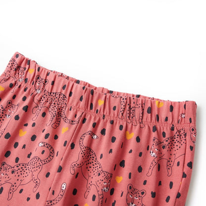 Kinderpyjama met lange mouwen 116 oudroze 116