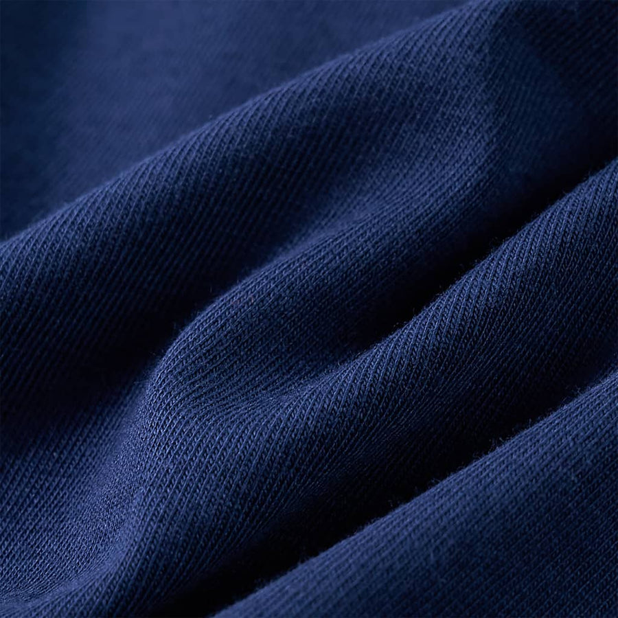Kindershirt met lange mouwen 116 marineblauw Marineblauw