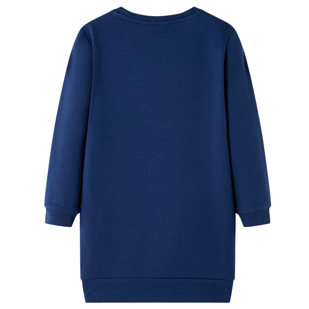 Kinderjurk 104 marineblauw 104