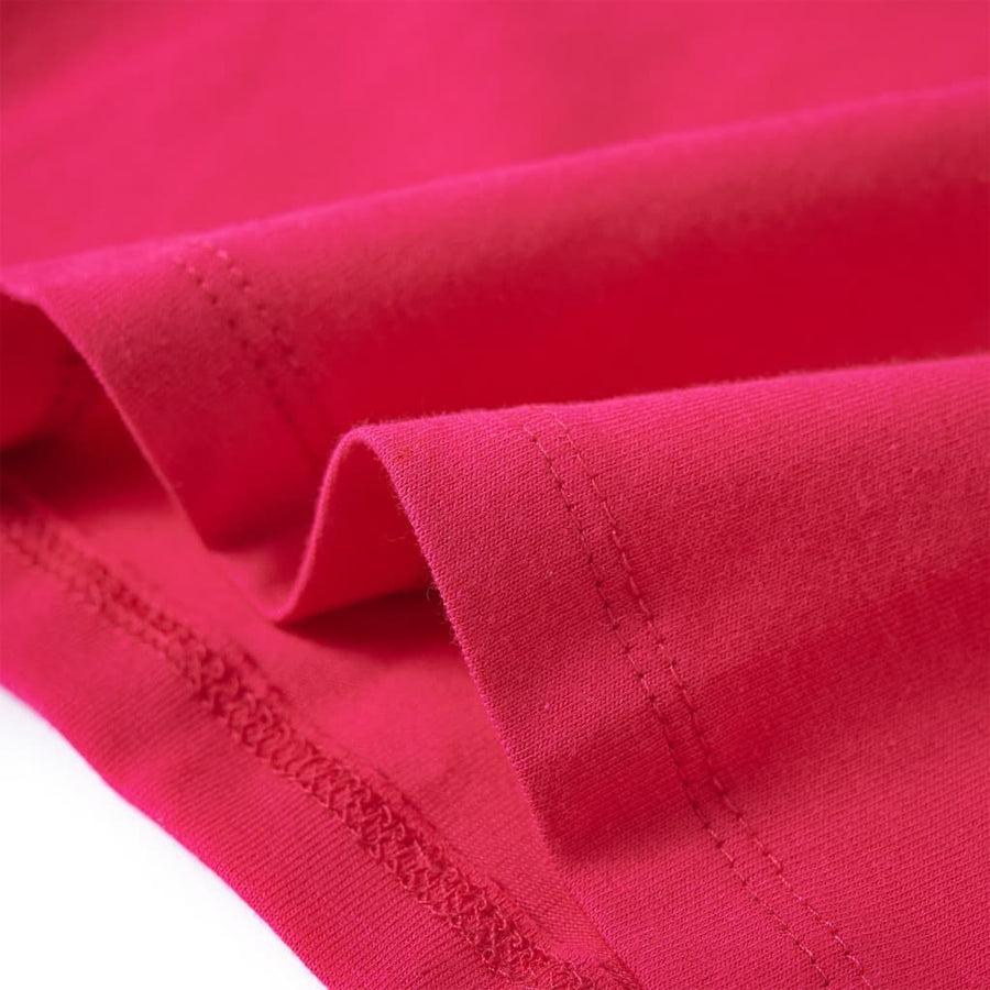 Kindershirt met lange mouwen 116 felroze Roze 116