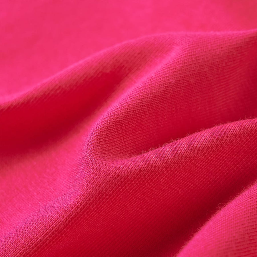 Kindershirt met lange mouwen 116 felroze Roze 116