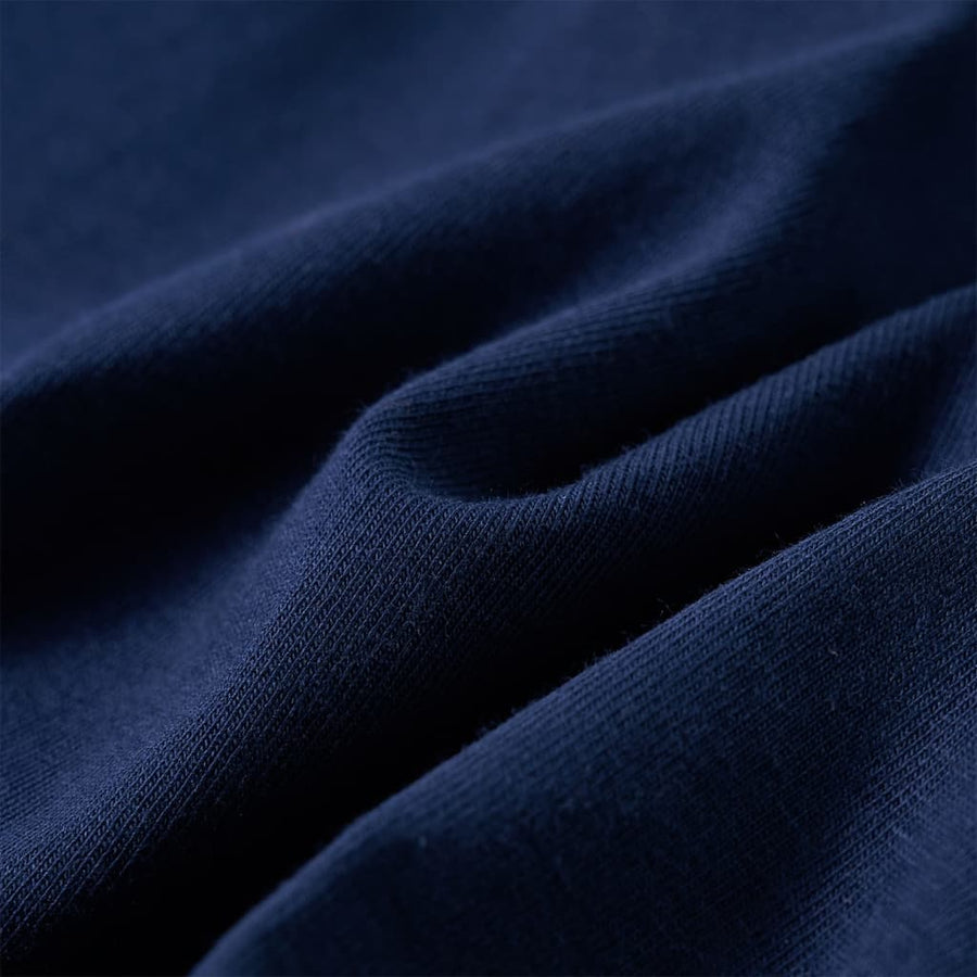 Kindershirt met lange mouwen 92 marineblauw Marineblauw