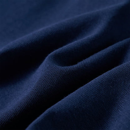 Kindershirt met lange mouwen 104 marineblauw Marineblauw