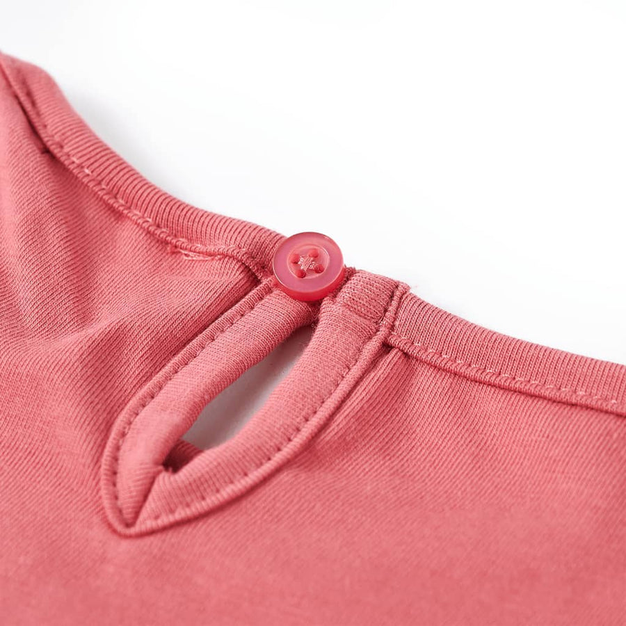 Kindershirt met lange mouwen 140 oudroze Roze 140