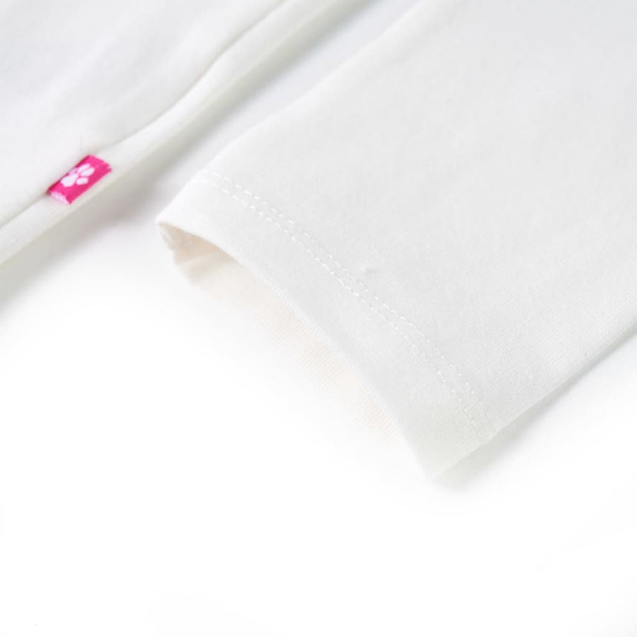 Kindershirt met lange mouwen 116 ecru Ecru