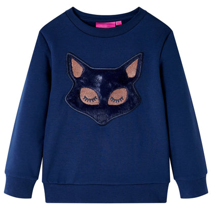 Kindertrui 116 marineblauw