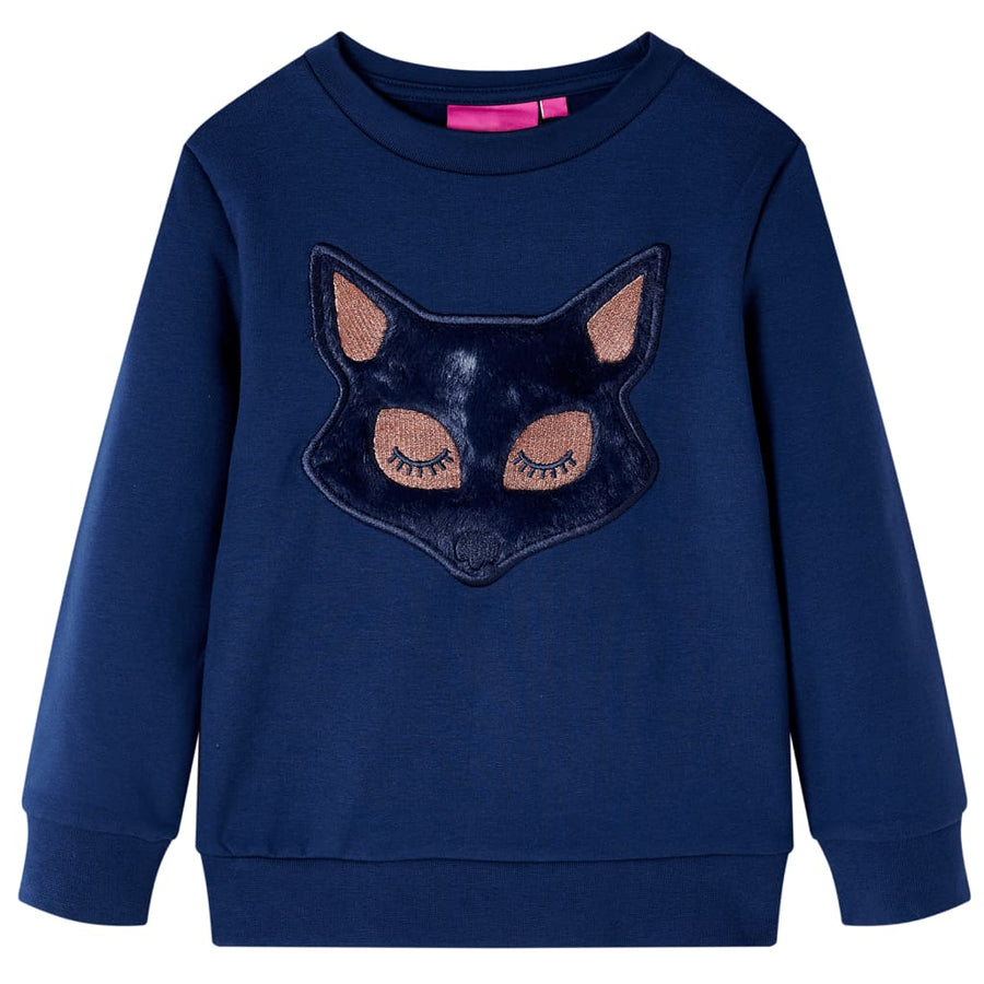 Kindertrui 128 marineblauw