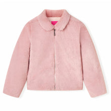 Kinderjas 116 kunstvacht roze Roze