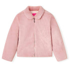 Kinderjas kunstvacht roze maat 128