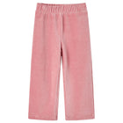 Kinderbroek 116 ribfluweel Lichtroze