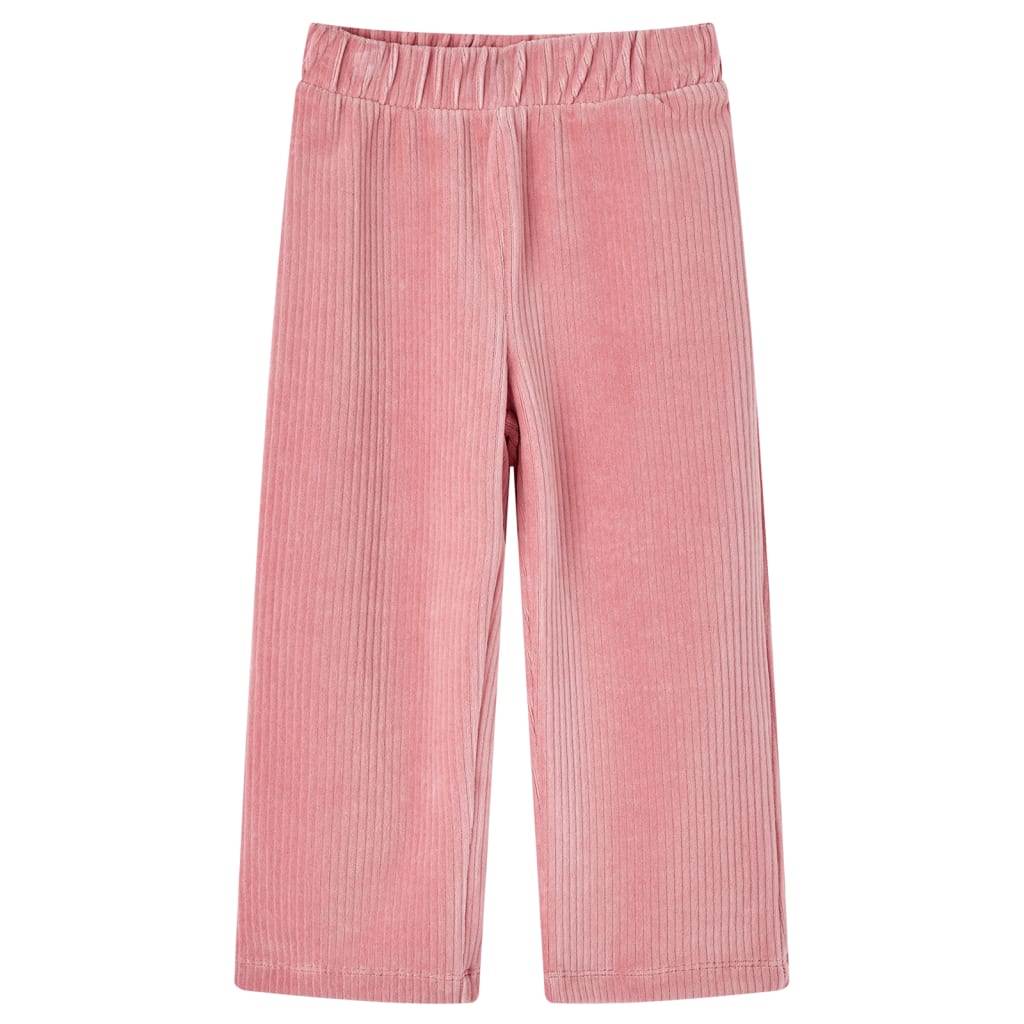 Kinderbroek 116 ribfluweel Lichtroze lichtroze 116