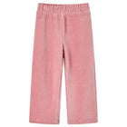 Kinderbroek 128 ribfluweel Lichtroze