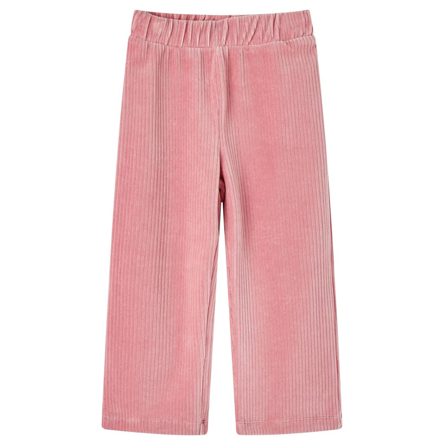 Kinderbroek 128 ribfluweel Lichtroze lichtroze 128
