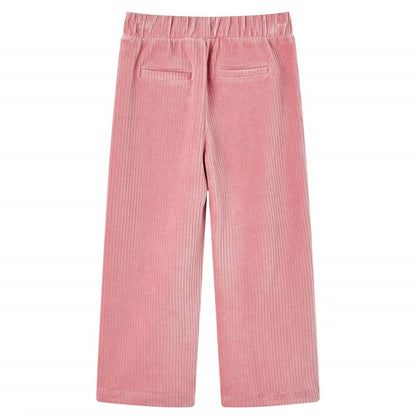 Kinderbroek 128 ribfluweel Lichtroze lichtroze 128