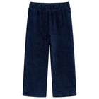 Kinderbroek 104 ribfluweel marineblauw