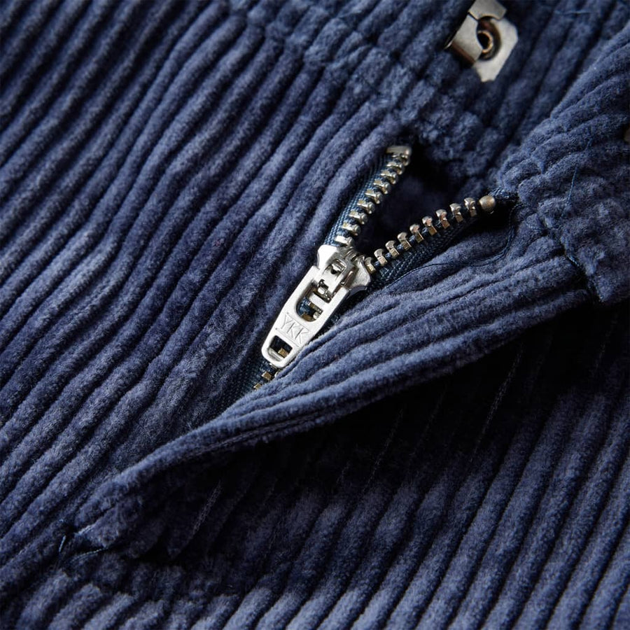 Kinderbroek 92 ribfluweel marineblauw 92