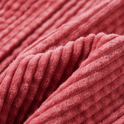 Kindertuinjurk 92 ribfluweel roze Roze