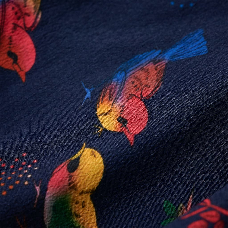 Kinderrokje 128 marineblauw