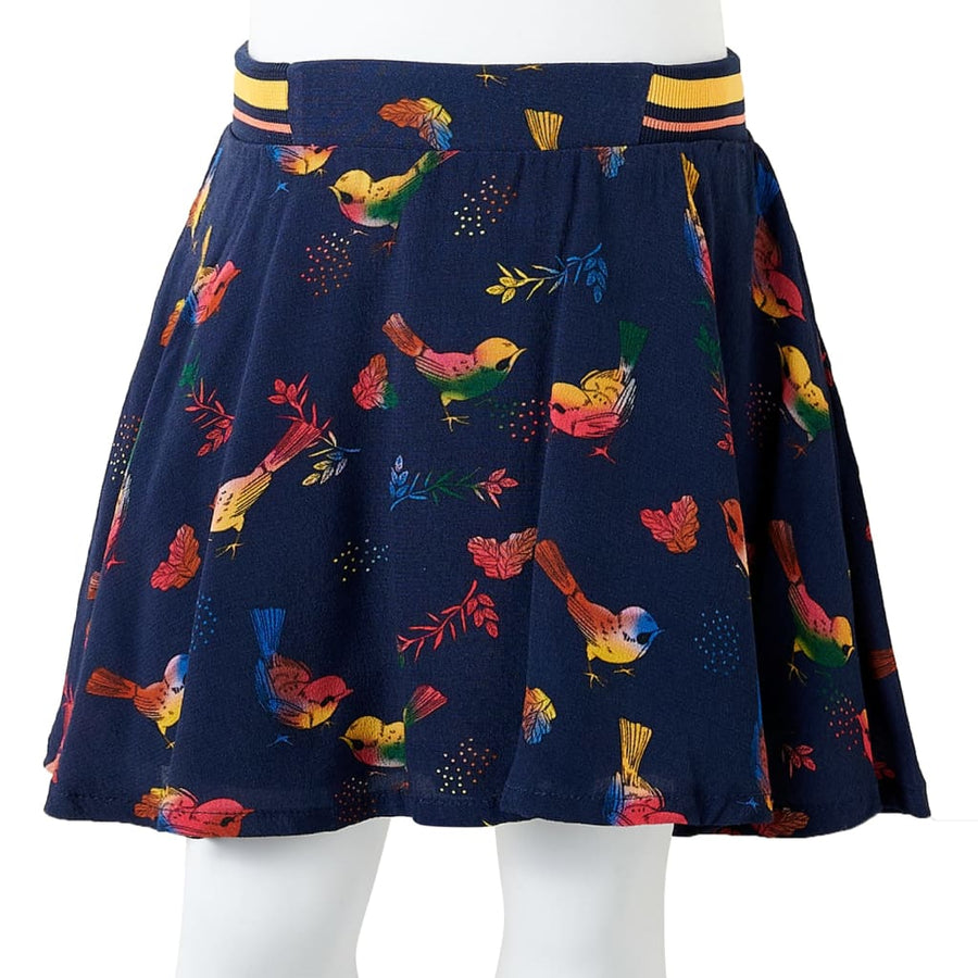 Kinderrokje 128 marineblauw