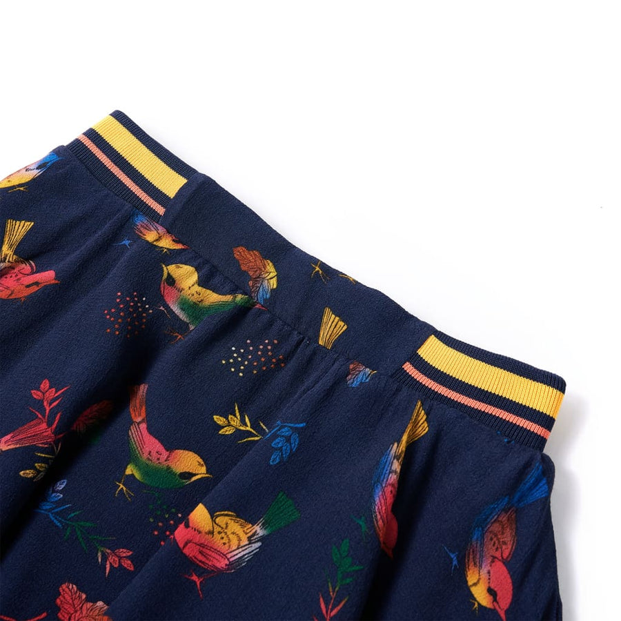 Kinderrokje 140 marineblauw 140