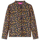 Children's banded collar shirt 116 navy blue