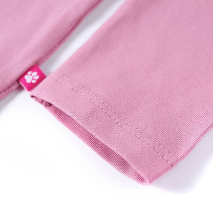 Kindershirt met lange mouwen 92 rozebruin Roze 92