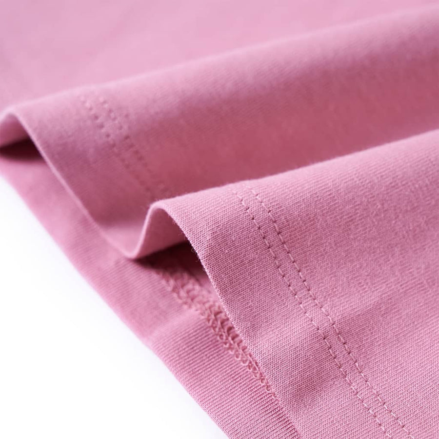 Kindershirt met lange mouwen 104 rozebruin Roze