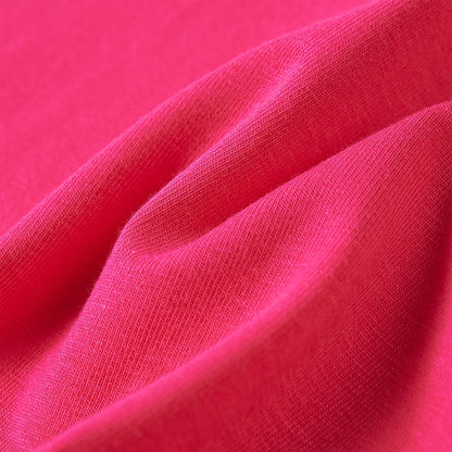 Kindershirt met lange mouwen 104 felroze Roze