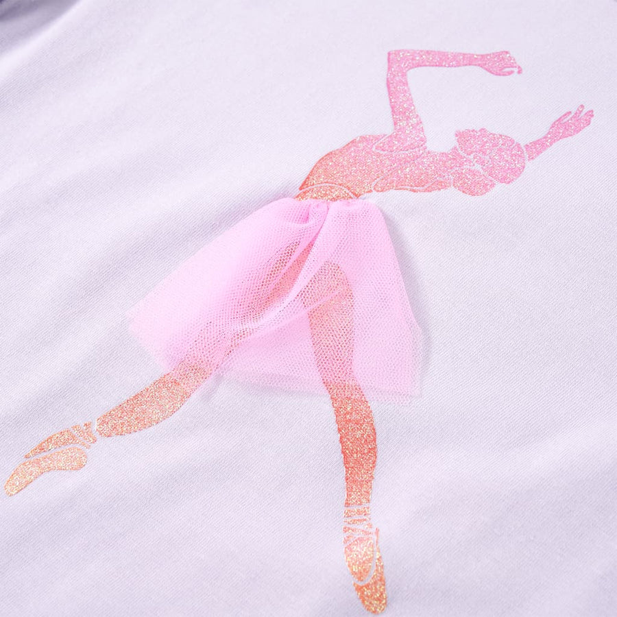 Kindershirt met lange mouwen 92 lichtlila Lila 92