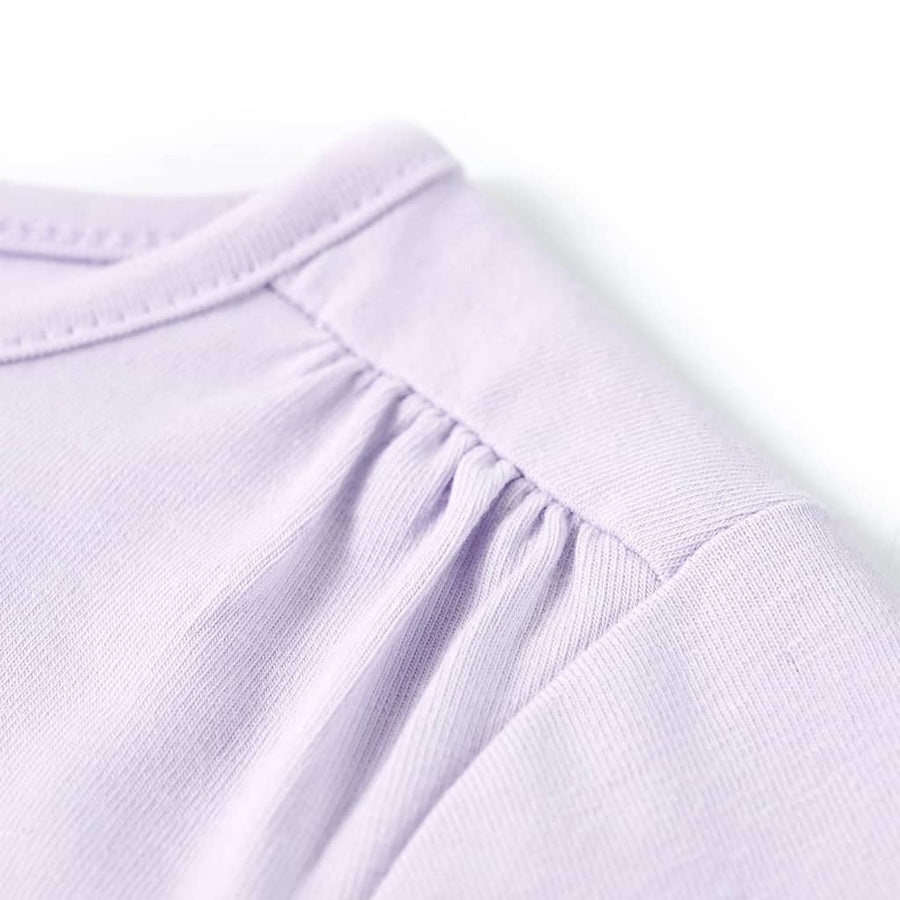Kindershirt met lange mouwen 92 lichtlila Lila 92