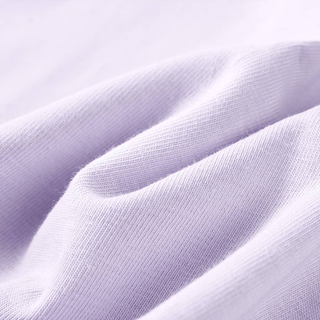 Kindershirt met lange mouwen 140 lichtlila Lila