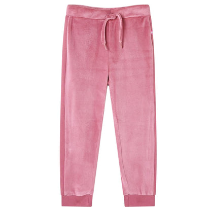 Kinderjoggingbroek 92 frambooskleurig 92