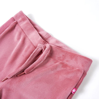 Kinderjoggingbroek 92 frambooskleurig 92
