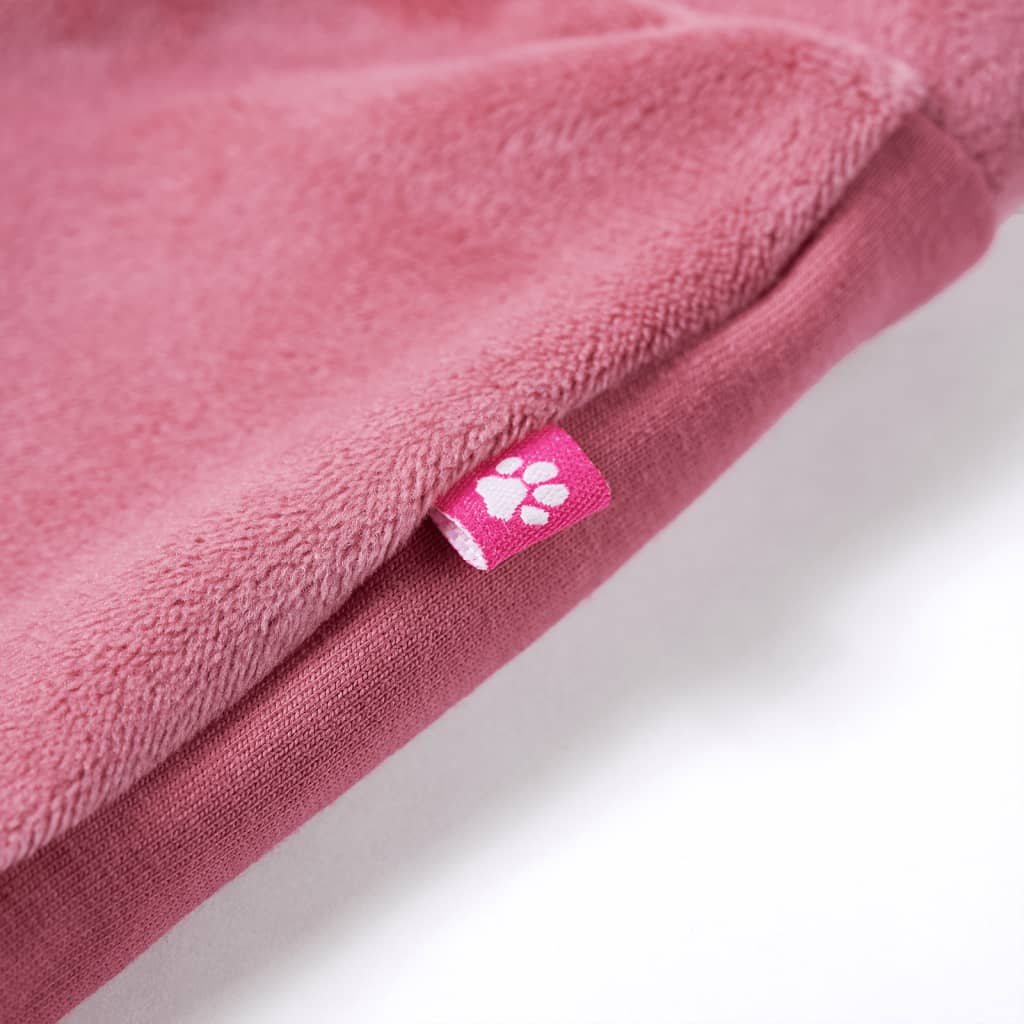 Kinderjoggingbroek 92 frambooskleurig 92