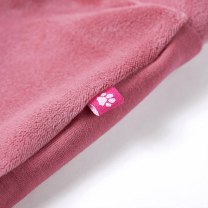 Kinderjoggingbroek 92 frambooskleurig 92